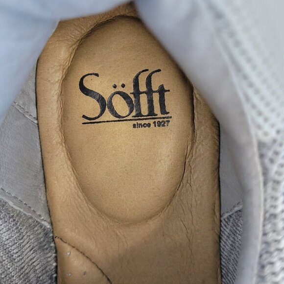 Söfft Waylyn Platform Sneaker Gray Knit Walking Shoe Women's Size 9.5M - Picture 10 of 11